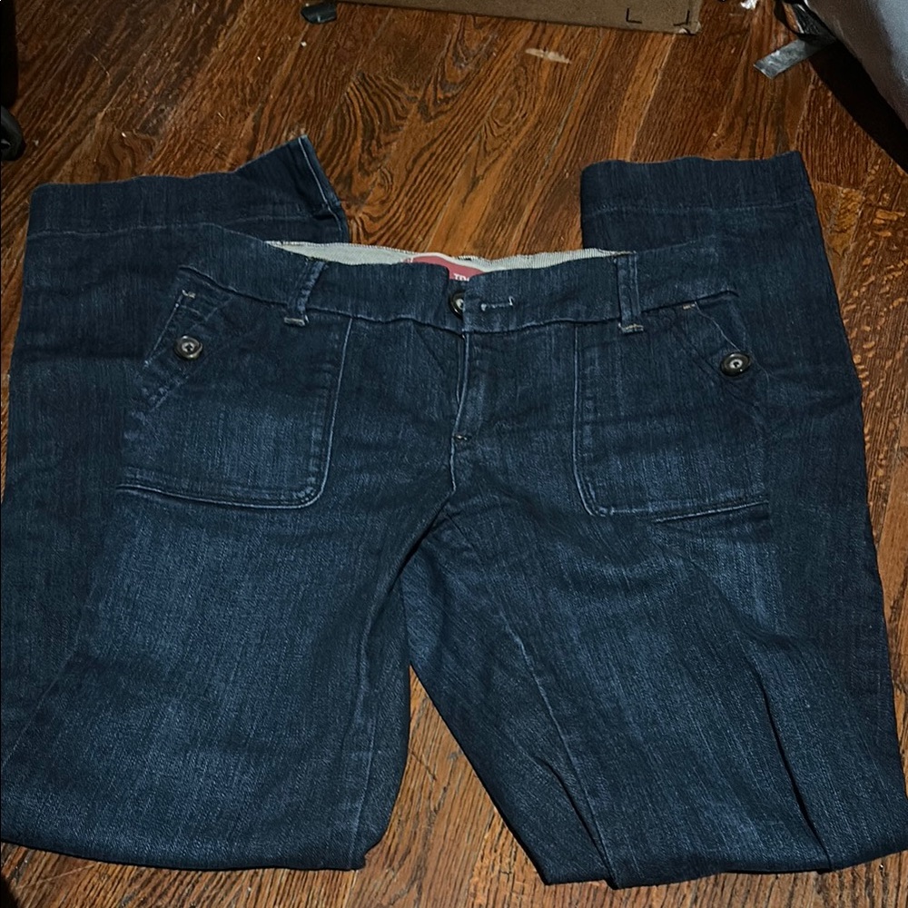 Gap Y2K denim bootcut trousers